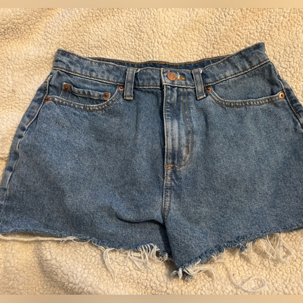 PINK Victoria's Secret Blue Jean Shorts